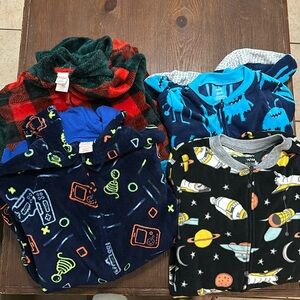 Boys One-Piece PJ Sets size (12/14)